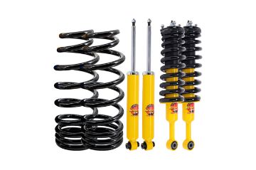 SUSP.KIT INC FRONT STRUT ASSEMBLIES REAR SPRINGS & SHOCKS