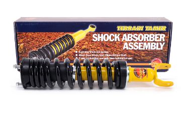 COIL OVER SHOCK ASSY PAIR RAISED 40-50MM 100KG PLUS