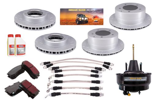 TT FORTIFIED BRAKE UPGRADE KIT DISC REAR + ABS & STAB.CTRL