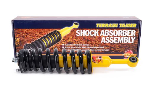 COIL OVER SHOCK ASSY PAIR RAISED 40MM 100KG+ HEAVY DUTY