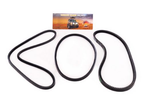 FAN BELT KIT FAN POWER STEERING & A/C P40 4.0L PETROL