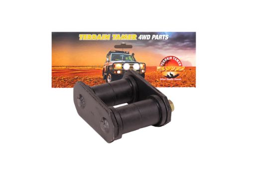 SHACKLE KIT NON GREASEABLE WITH RUBBER BUSHES