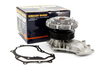 WATER PUMP ZD30DTI & VISC. COUPLING TT W/O COMMON RAIL INJ.