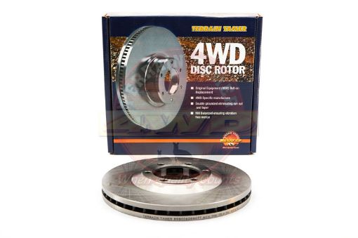 T/T DISC ROTOR FRONT 280MM TORSION BAR MODELS ONLY