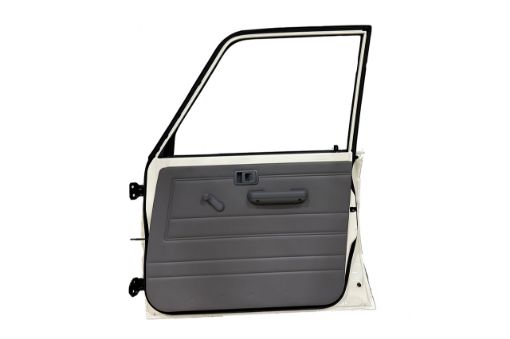 COMPLETE DOOR R/H PAINTED/RUBBERS/WINDOW/TRIM/ACC DUAL CAB