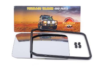 MIRROR OUTER R/H WITHOUT PLATING