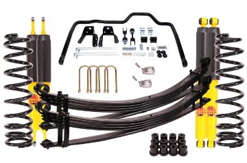 GVM UPGRADE KIT VDJ78,79 08/16- 3950KG INC PARABOLIC SPRINGS