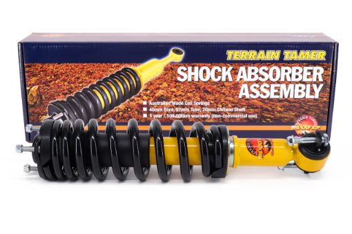 COIL OVER SHOCK ASSY PAIR RAISED 30MM TO 50KG 4 CYLINDER