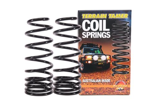 COIL SPRING PAIR REAR RAISE 45-50MM 0-100KG