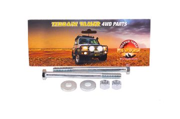 EXTENDED REAR SHOCK BOLT AND SPACER KIT SUZUKI JIMNY RAISED