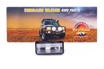 LENS LICENCE PLATE LAMP SPARE WHEEL CARRIER UNDER FLOOR