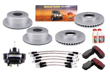 TT FORTIFIED BRAKE UPGRADE KIT NON ABS 2 BOLT MASTER CYL.