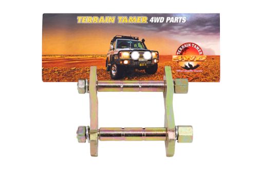 SHACKLE KIT GREASABLE WITH NUT ENCAPSULATED GREASE NIPPLE