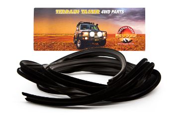 FLOCKING WINDOW CHANNEL SOLD PER METRE 30 METRE ROLL