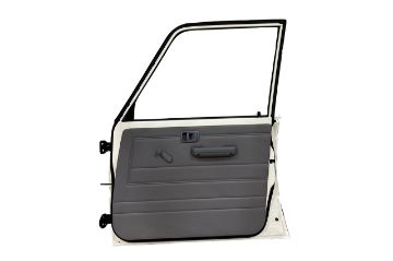 COMPLETE DOOR R/H PAINTED/RUBBERS/WINDOW/TRIM/ACC DUAL CAB