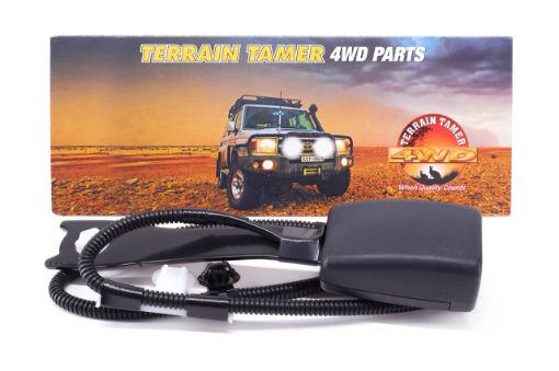 BELT ASSY R/H FRONT INNER SEAT (BLACK)