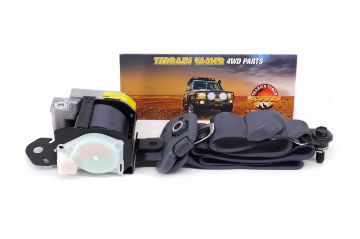 SEAT BELT FRONT OUTER BLUSIH GREY TRIM LH