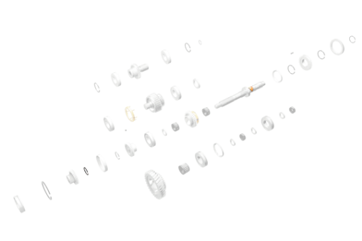 CIRCLIP TRANSFER DRIVE CLUTCH HUB T=1.8 MARK A