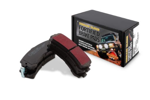 TT FORTIFIED BRAKE PADS REAR GU PATROL TB48E 4.8L PETROL