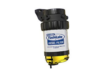 FLASHLUBE DIESEL FILTER WITH  30 MICRON SHORT FILTER