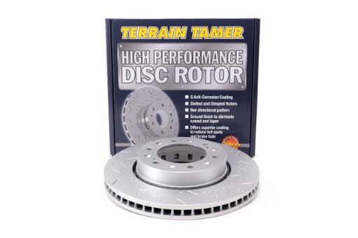 T/T DIMPLED AND SLOTTED ROTOR FRONT 320MM