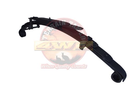 LEAF SPRING REAR RAISED 50MM TO 120KG HEAVY DUTY