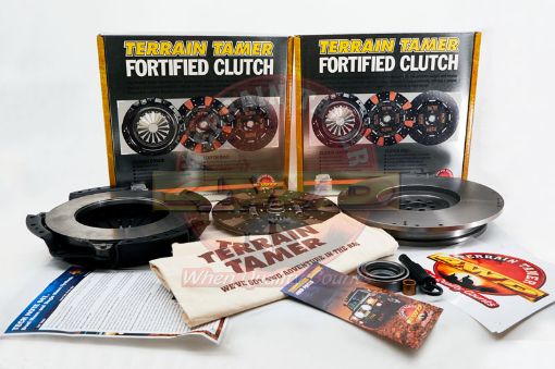 TERRAIN TAMER FORTIFIED CLUTCH KIT & S/M FLYWHEEL ZD30