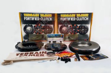TERRAIN TAMER FORTIFIED CLUTCH KIT & SMF 250MM 128KW YD25T