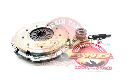 TERRAIN TAMER H/D CLUTCH KIT CONCENTRIC SLAVE CYL 2.2&3.2