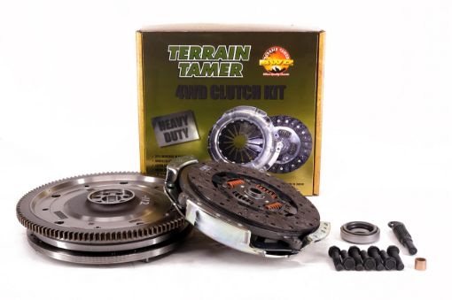 TERRAIN TAMER H/D CLUTCH KIT & EXEDY DUAL MASS FLYWHEEL TD42