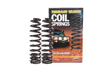 COILS FRT RAISED 40MMM TO 100KG W/BAR TAPERED WIRE V6 V8