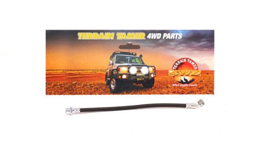 BRAKE HOSE REAR L/H RUBBER