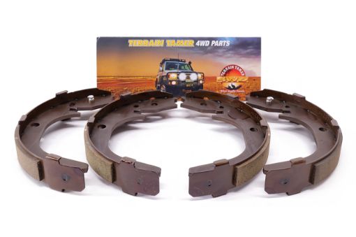 SHOE KIT HANDBRAKE TB48 ENGINE ONLY