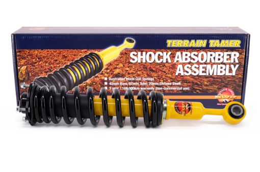 COIL OVER SHOCK ASSY PAIR RAISED 45-50MM TO 50KG