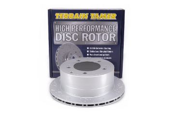 T/T Dimpled & Slotted Disc Rotor Rear