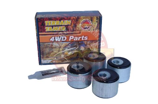 Bush Kit Castor Correction 3.5 Deg 50Mm + Raised Suspension