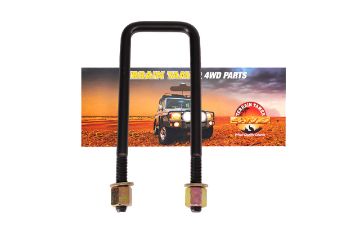 U-Bolt Square Top 190X62x13mm