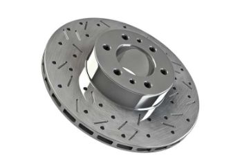 T/T Dimpled & Slotted Disc Rotor Front