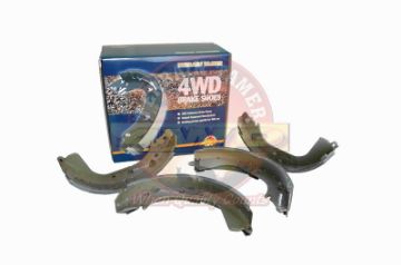 Brake Shoe Kit Suit Drum Brakes Rear Contains 4 Shoes