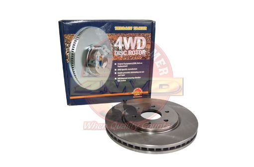 Disc Rotor Frt D40m Vin Vskc R51m Spain Built 16" 296 X 28