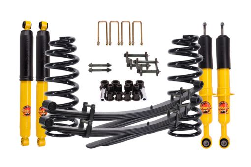 Susp.Kit Inc Shocks Springs Bushes Pin Kits U-Bolts