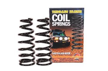 Coils Front Raised 35Mm To 50Kg With Bull Bar Tapered Wire