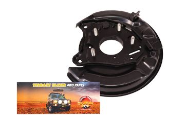 Backing Plate Rear R/H Hand Brake Suits Disc Brake
