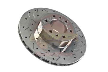 T/T Dimpled & Slotted Rotor Rear