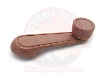 Handle Front Or Rear Door Window Regulator Light Brown