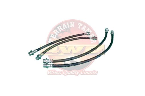 Hose Kit Brake Front And Rear 50Mm Longer Than Original
