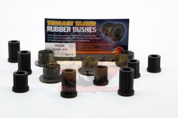 Kit Shackle Bush Rear With Metalastic Bush