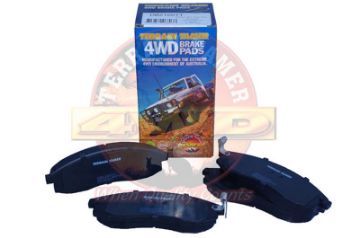 Disc Pad Set Front  Terrain Tamer Single Piston Caliper