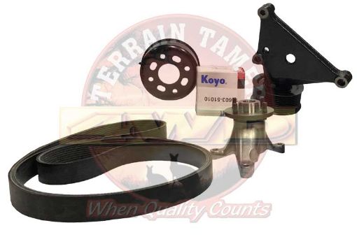 Eng Pulley Kit Vdj7#Minus Aircon Inc All Pulleys & Fan Brak