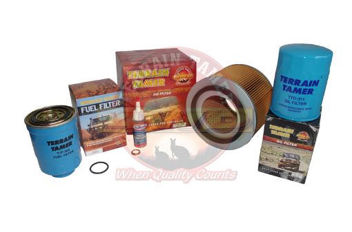 T/T Filter Kit Nissan Patrol Gu Rd28t/Ti 2.8L Turbo 12/97-01